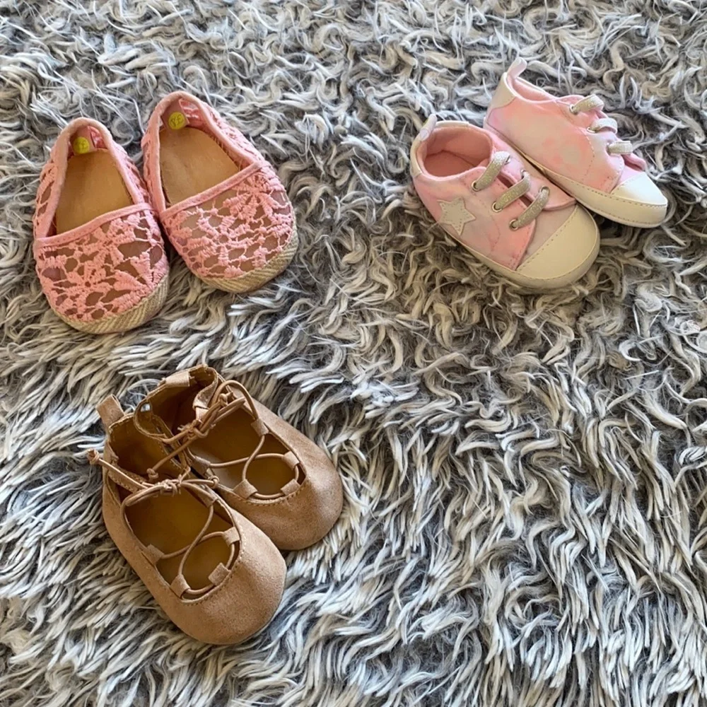 Baby Girl Shoe Bundle 3-9 months